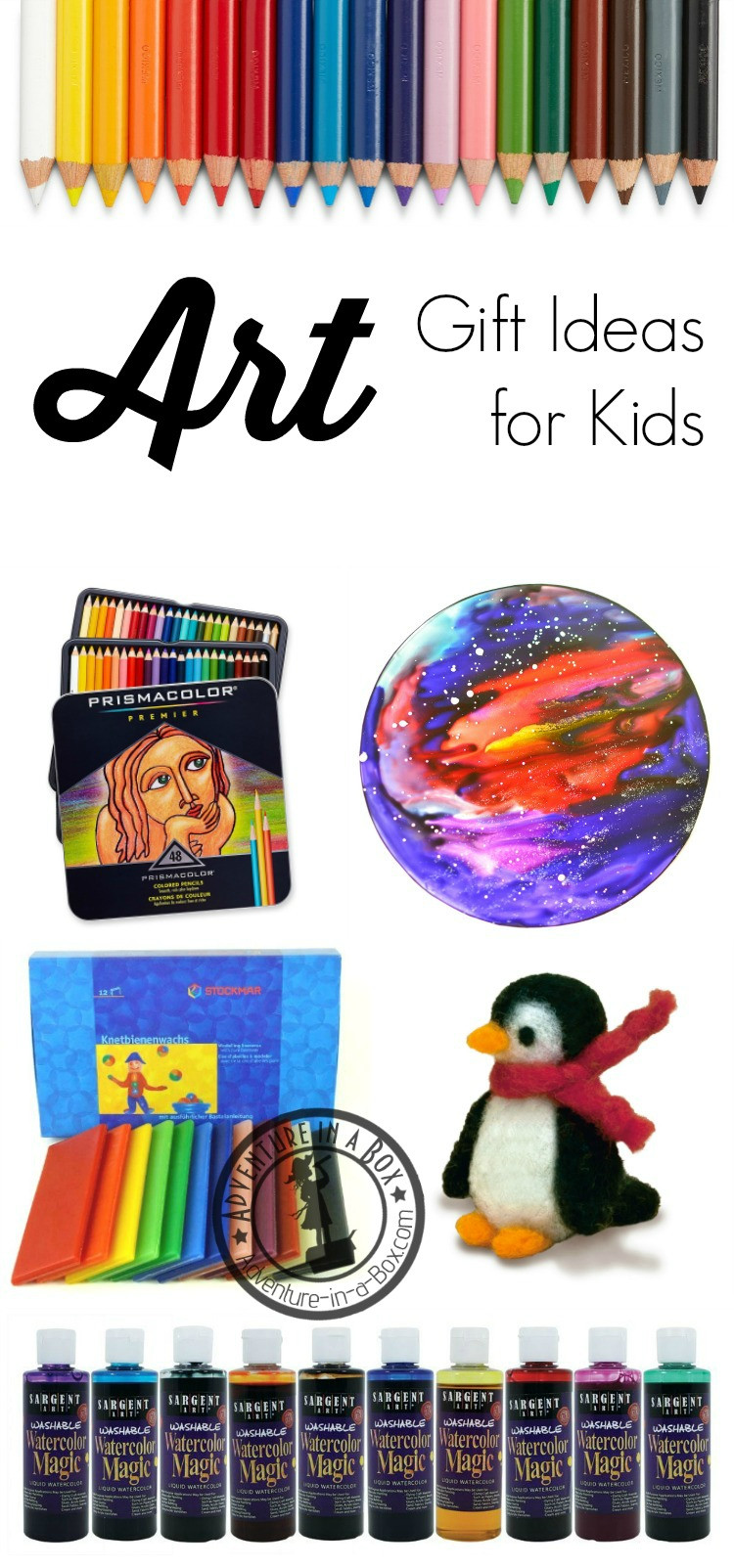 Gifts For Artistic Kids
 Unique Art Gift Ideas for Creative Kids