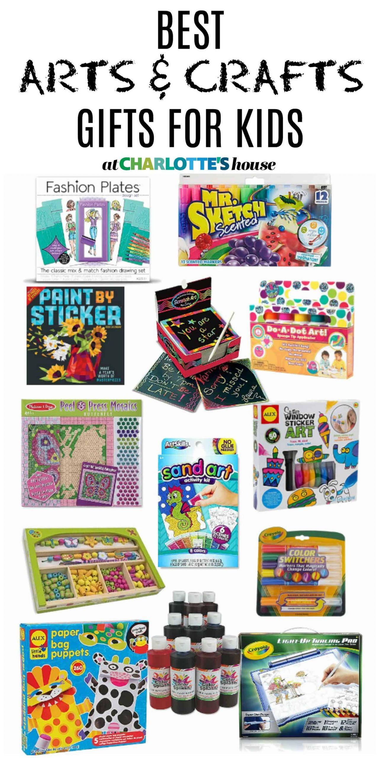 Gifts For Artistic Kids
 Best Arts and Crafts Gifts for Kids At Charlotte s House