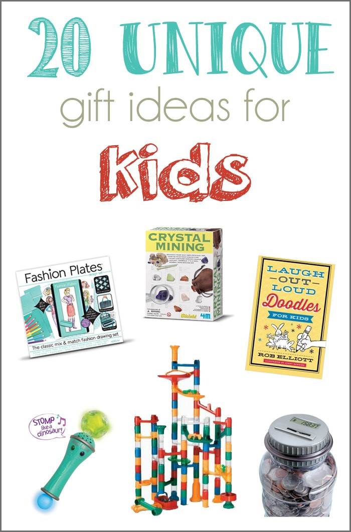 Gifts For Artistic Kids
 20 Unique Gift Ideas for Kids and a GIVEAWAY Cutesy Crafts