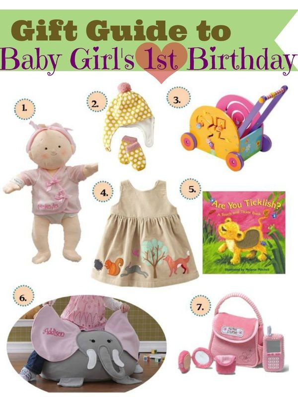 Gifts For Baby Girls First Birthday
 Gift ideas for baby girls first birthday