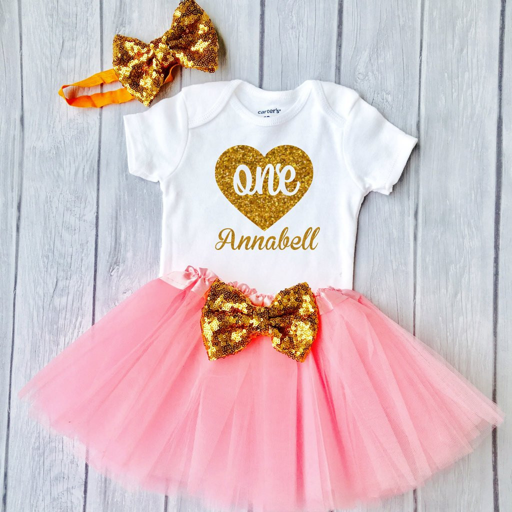 Gifts For Baby Girls First Birthday
 Baby Girls First Birthday Outfit special t for your