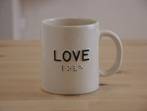 Gifts For Blind Children
 Braille mugs our blind child could read the Braille We