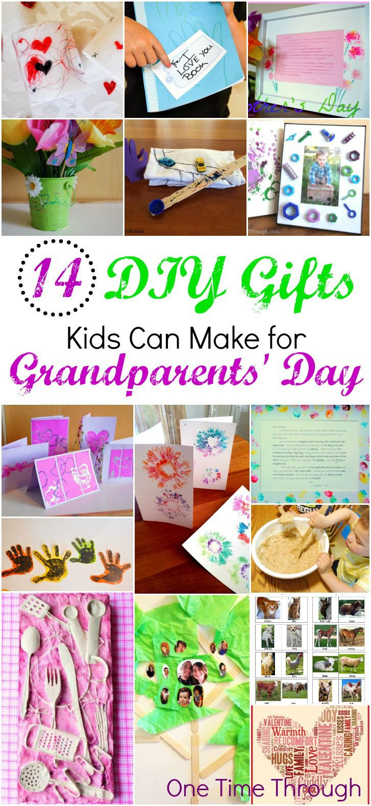 Gifts For Grandparents From Kids
 14 DIY Gifts for Grandparents Day