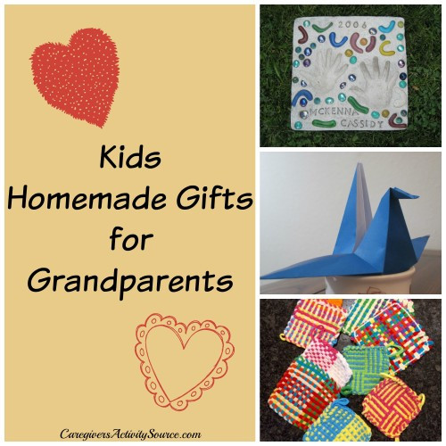 Gifts For Grandparents From Kids
 Kids Homemade Gifts for Grandparents