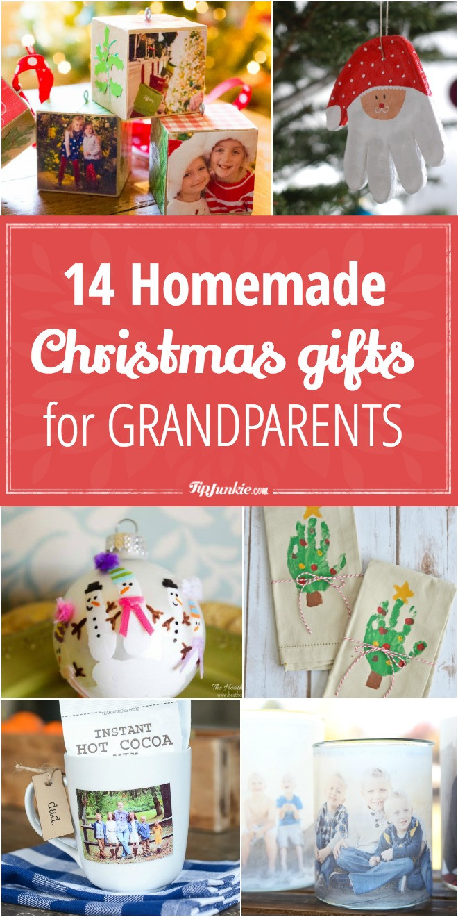 Gifts For Grandparents From Kids
 14 Homemade Christmas Gifts for Grandparents – Tip Junkie