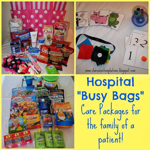 Gifts For Kids In Hospital
 Hospitals Busy Bags and Care Packages Someday Crafts