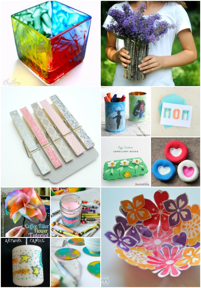 Gifts From Kids
 35 Super Easy DIY Mother’s Day Gifts For Kids and Toddlers