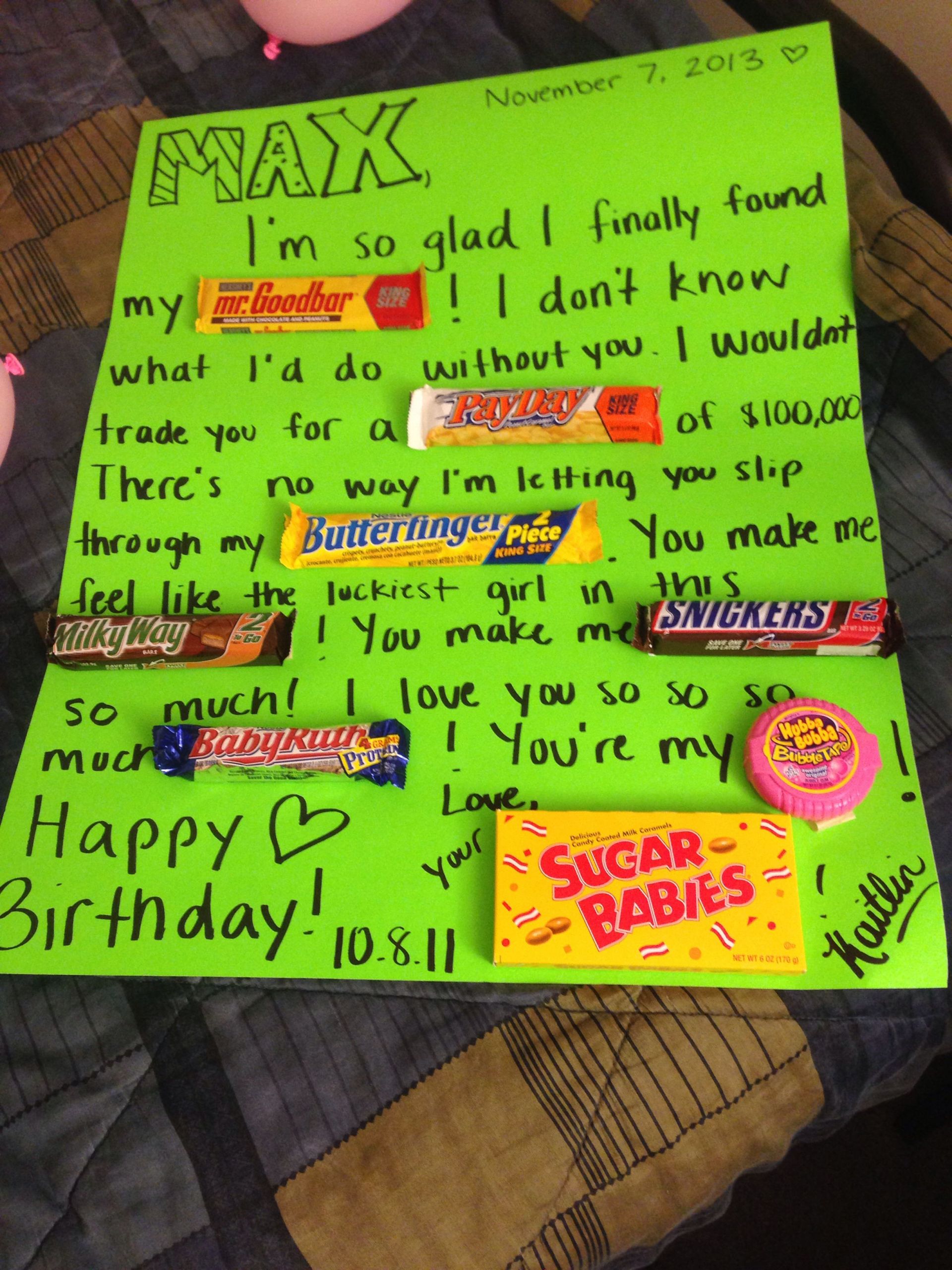 What To Give My Boyfriend For His 18th Birthday