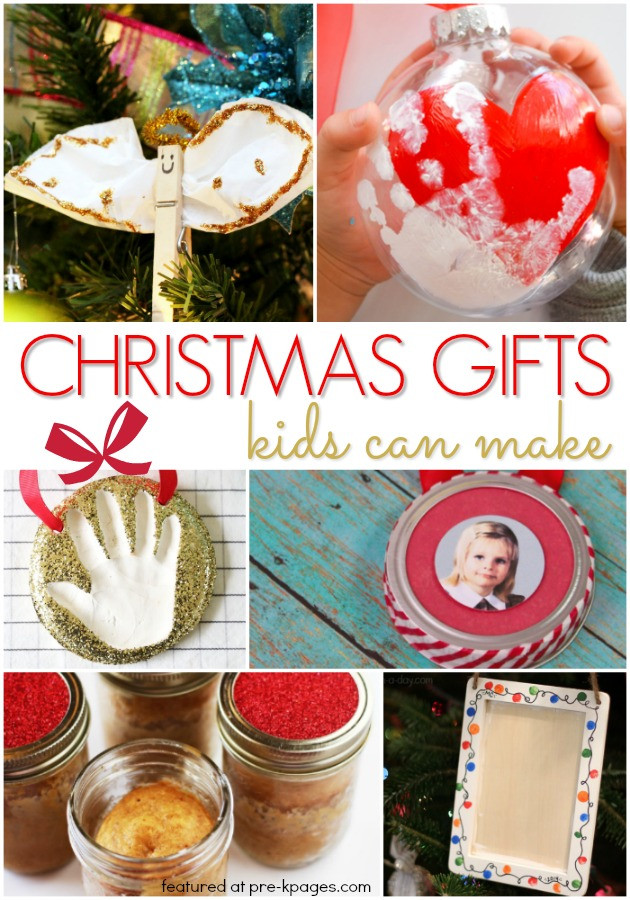 Gifts To Make For Kids
 25 Christmas Gifts Kids Can Make Pre K Pages