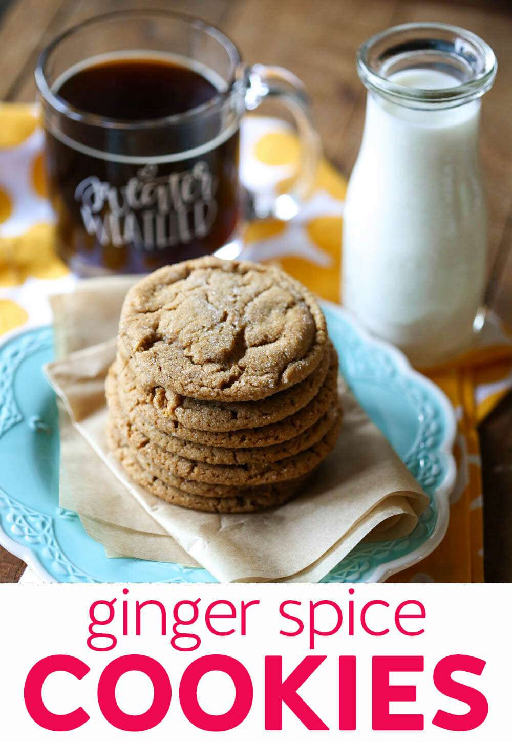 Ginger Spice Cookies
 Flashback Friday Ginger Spice Cookies