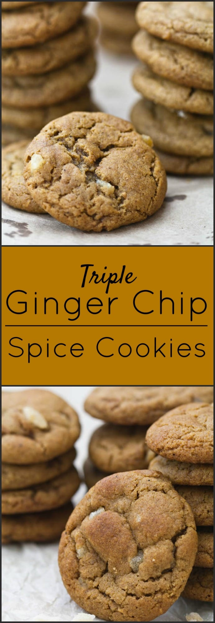 Ginger Spice Cookies
 Ginger Chip Spice Cookies What A Girl Eats