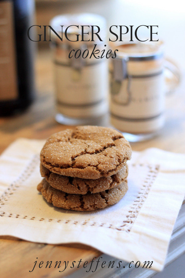 Ginger Spice Cookies
 Jenny Steffens Hobick Ginger Spice Cookies