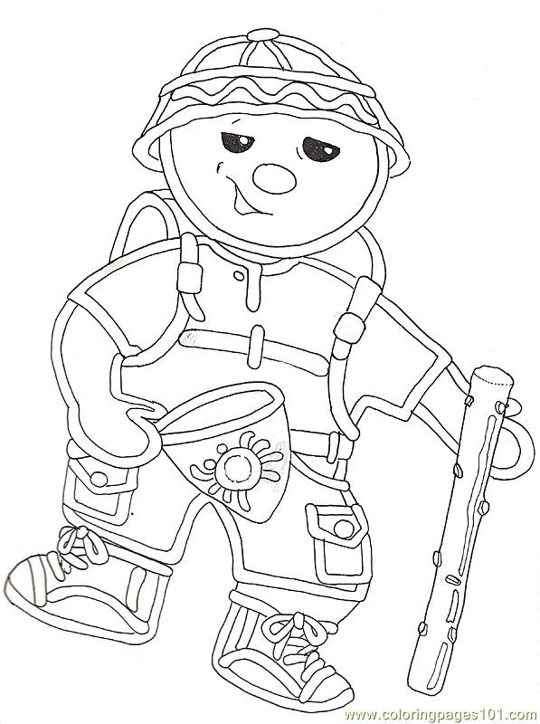 Gingerbread Baby Coloring Pages
 Gf Mural Hiker Gingerbread Baby Reversed Coloring Page