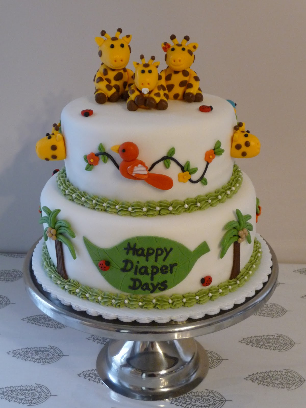 Giraffe Birthday Cake
 Giraffe Cakes – Decoration Ideas