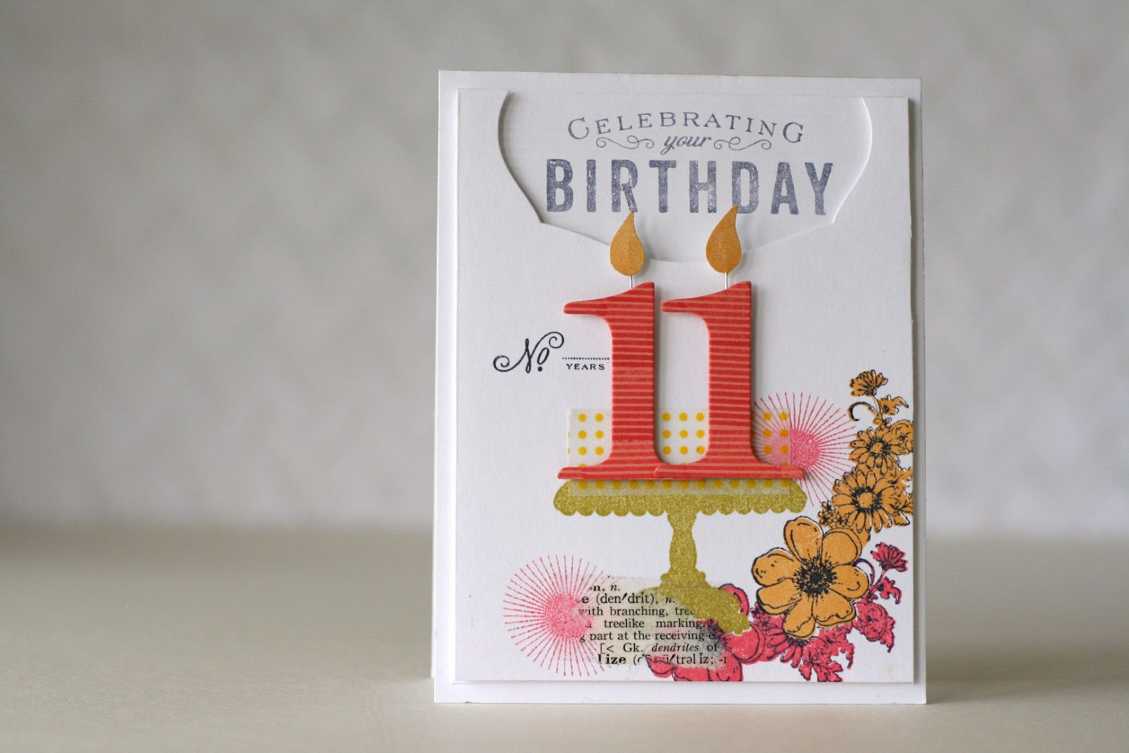 Girl Birthday Cards
 Notable Nest Girl s 11th Birthday [PTI Blog Hop]