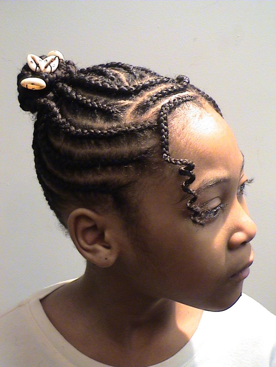 Girl Cornrows Hairstyles
 20 Hairstyles for Kids with MagMent