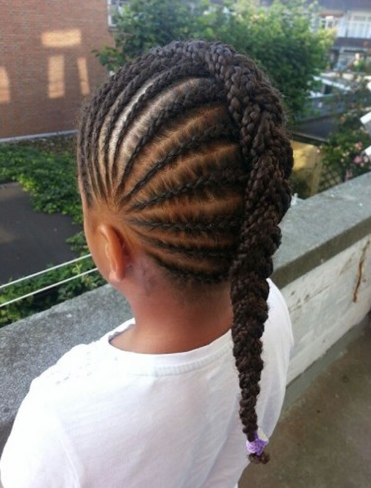 Girl Cornrows Hairstyles
 64 Cool Braided Hairstyles for Little Black Girls – Page 3
