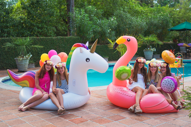 Girl Pool Party Ideas
 Pool Party Ideas Via Blossom