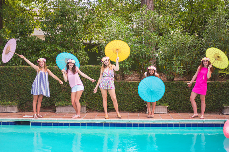 Girl Pool Party Ideas
 Pool Party Ideas Via Blossom