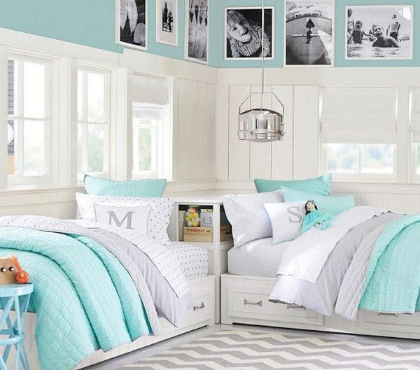 Girl Twin Bedroom Sets
 40 Cute and InterestingTwin Bedroom Ideas for Girls Hative