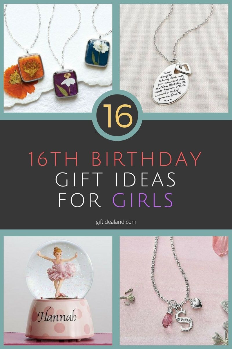 Girls 16 Birthday Gift Ideas
 16 Unique 16th Birthday Gift Ideas For Girl