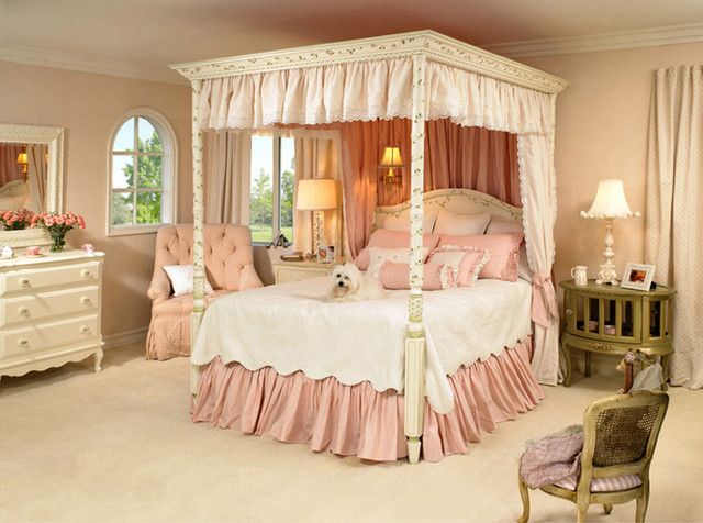 Girls Canopy Bedroom Sets
 20 Whimsical Girls Full Canopy Beds Fit for a Princess