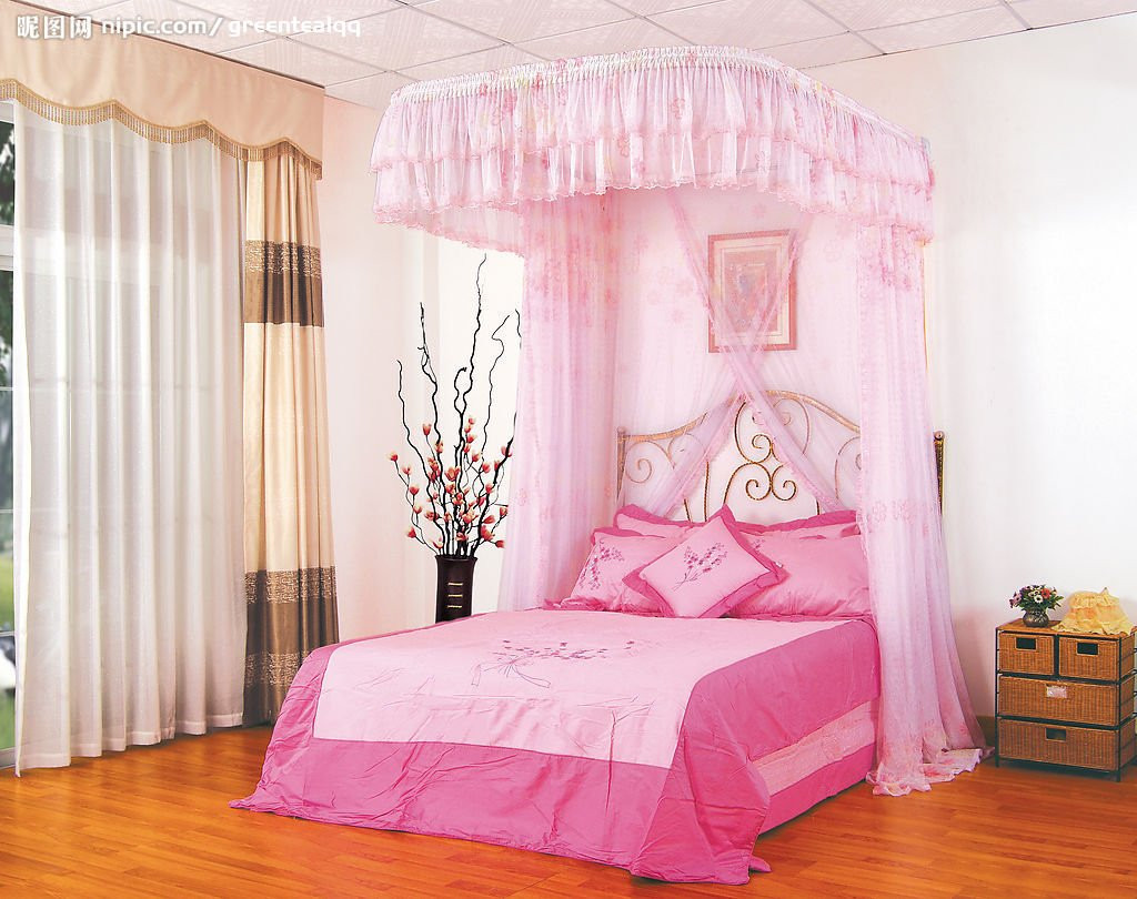 Girls Canopy Bedroom Sets
 How to Make Girls Canopy Bed in Princess Theme MidCityEast