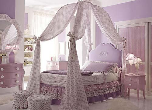 Girls Canopy Bedroom Sets
 Girls Canopy Bedroom Set Home Furniture Design