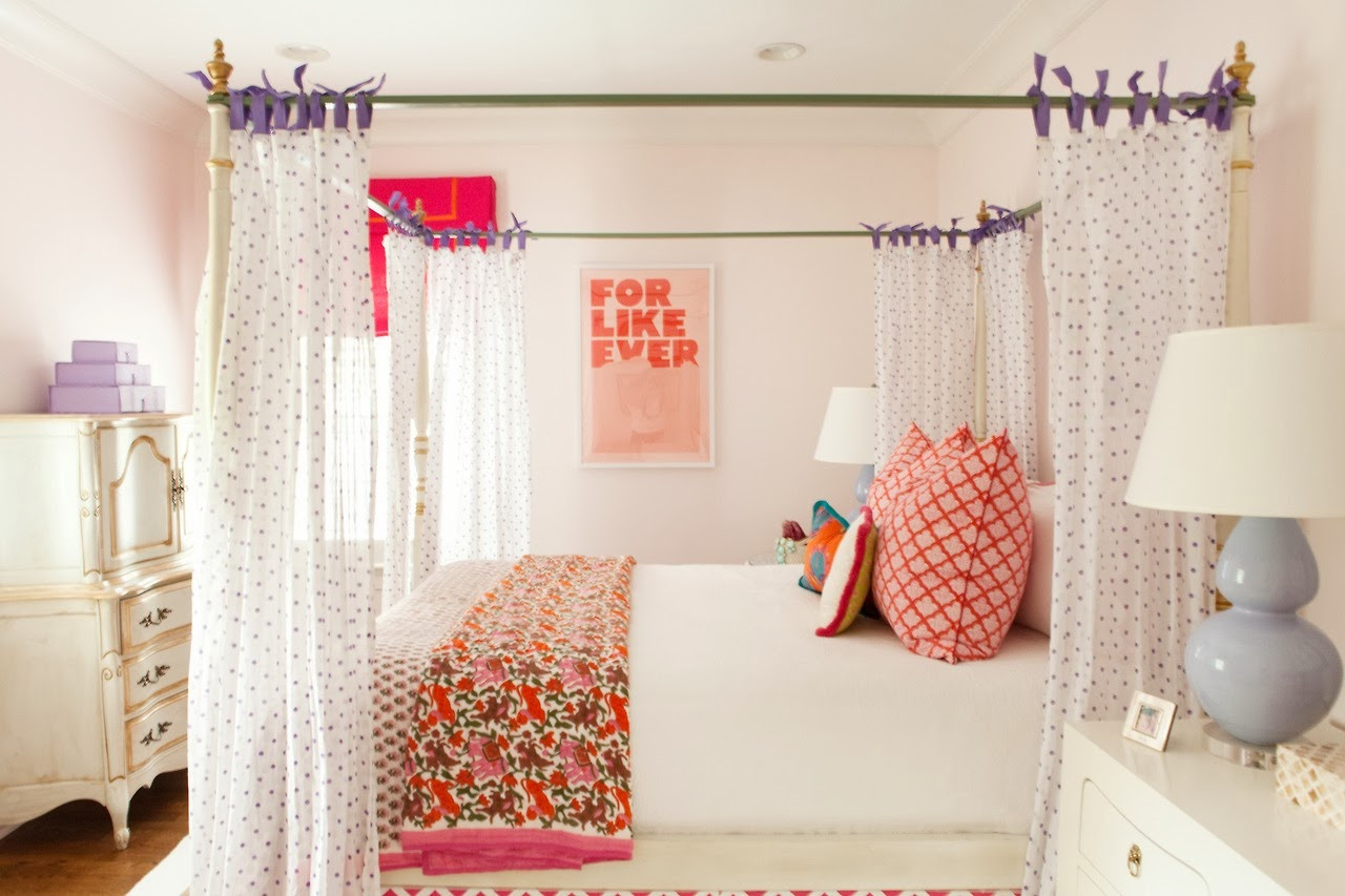 Girls Dream Bedroom
 a teenage dream bedroom in domino magazine