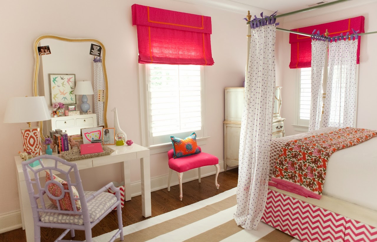 Girls Dream Bedroom
 a teenage dream bedroom in domino magazine