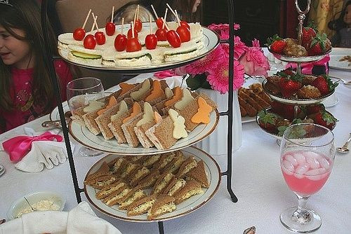 Girls Tea Party Food Ideas
 17 Best images about Little Girl Tea Party Ideas on