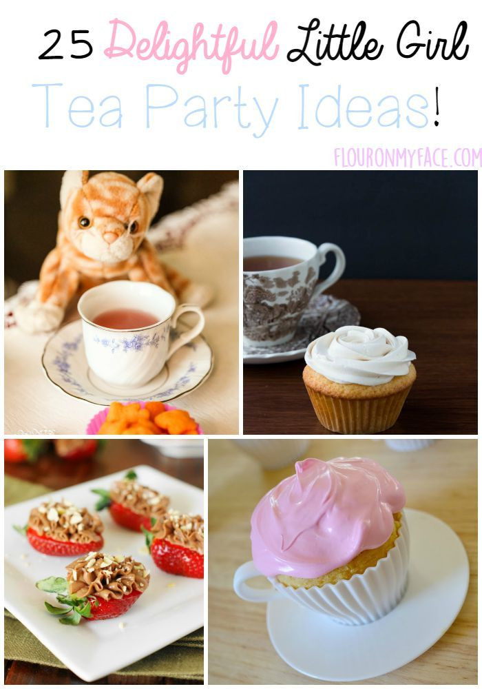 Girls Tea Party Food Ideas
 25 Little Girl Tea Party Ideas Flour My Face