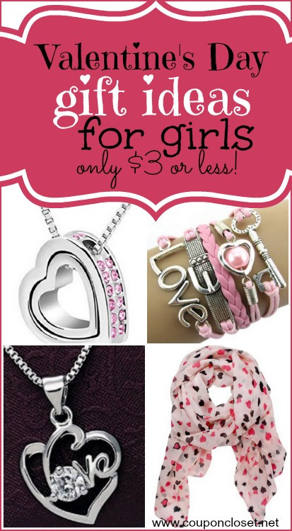 Girls Valentine Gift Ideas
 Valentines Gifts for Girls only $3 or Less Shipped