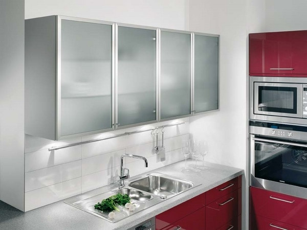 Glass Door Kitchen Wall Cabinets
 Glass kitchen cabinet doors – modern cabinets design ideas