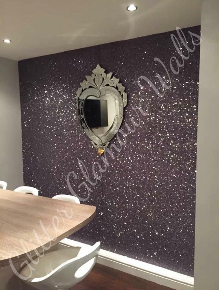 Glitter Wallpaper For Bedroom
 Gunmetal Feature Wall in Kitchen Dining Area Blog