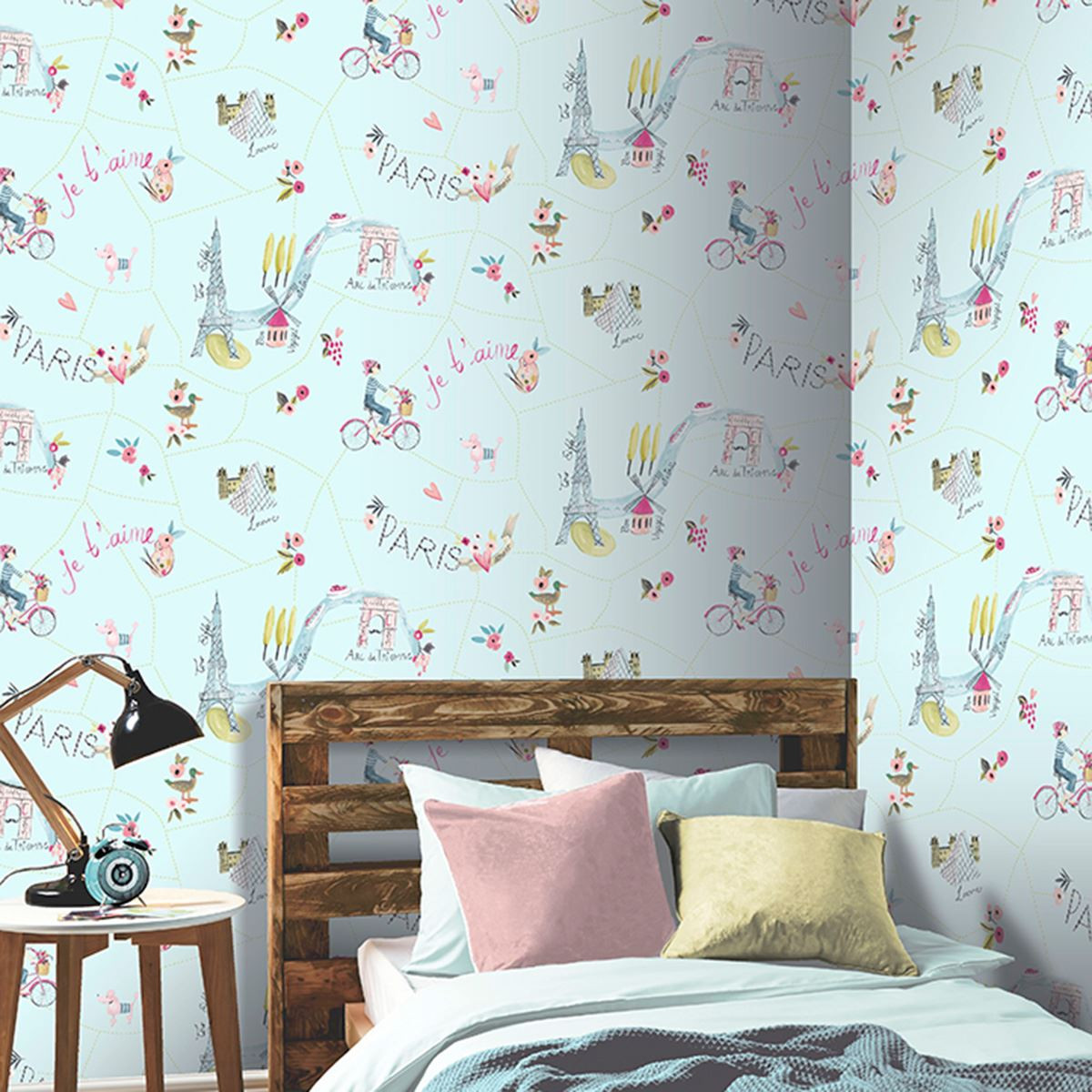 Glitter Wallpaper For Bedroom
 GIRLS WALLPAPER THEMED BEDROOM UNICORN STARS HEART GLITTER