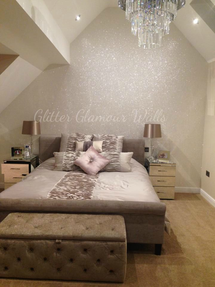 Glitter Wallpaper For Bedroom
 The 25 best Glitter paint walls ideas on Pinterest