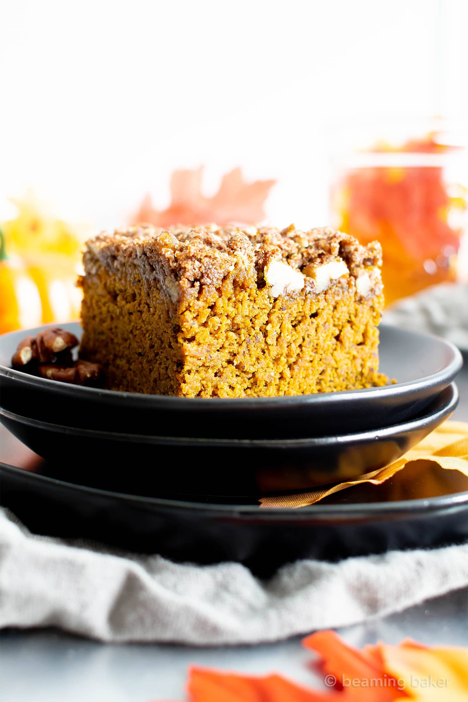 Gluten And Dairy Free Cake Recipe
 Easy Gluten Free Vegan Pumpkin Coffee Cake Recipe Dairy