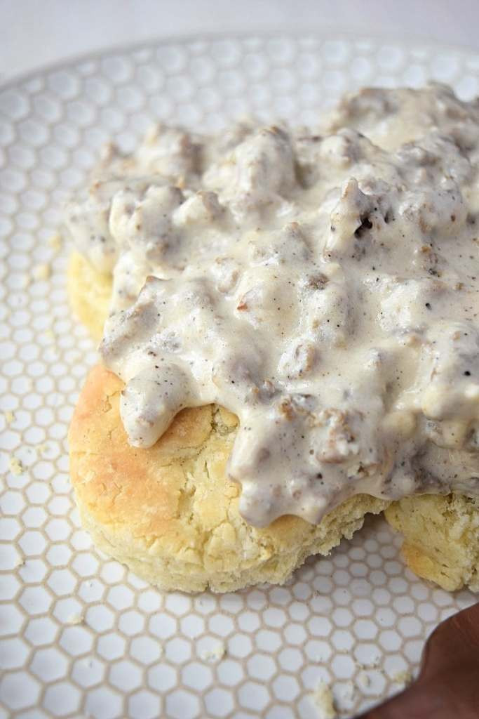 Gluten Free Biscuits And Gravy
 Gluten Free Biscuits and Pork Sausage Gravy – A Stray Kitchen