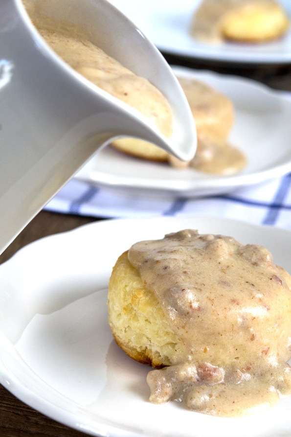 Gluten Free Biscuits And Gravy
 Gluten Free Biscuits and Gravy