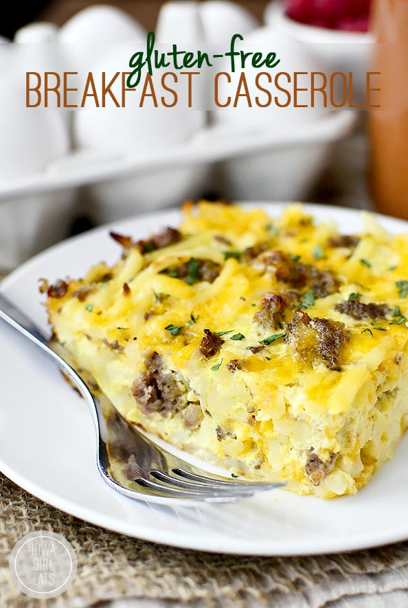 Gluten Free Brunch Recipes
 Gluten Free Breakfast Casserole Iowa Girl Eats