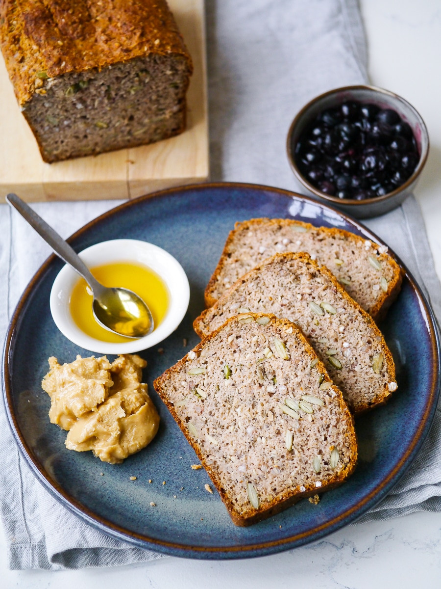 Gluten Free Buckwheat Bread
 Gluten Free and Vegan Buckwheat Bread