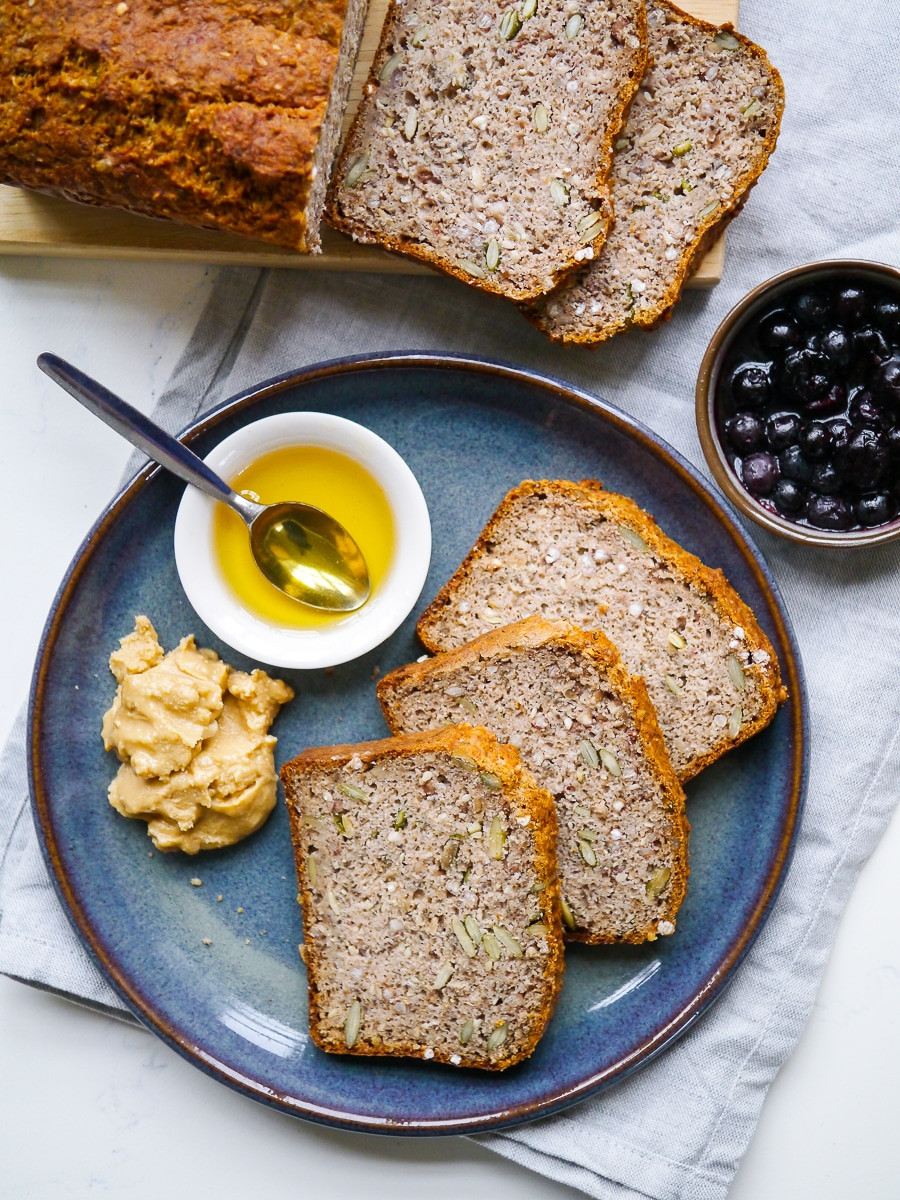 Gluten Free Buckwheat Bread
 Gluten Free and Vegan Buckwheat Bread