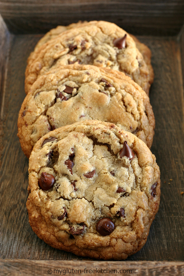 Gluten-Free Chocolate Chip Cookies
 Giant Gluten Free Chocolate Chip Cookie All Created