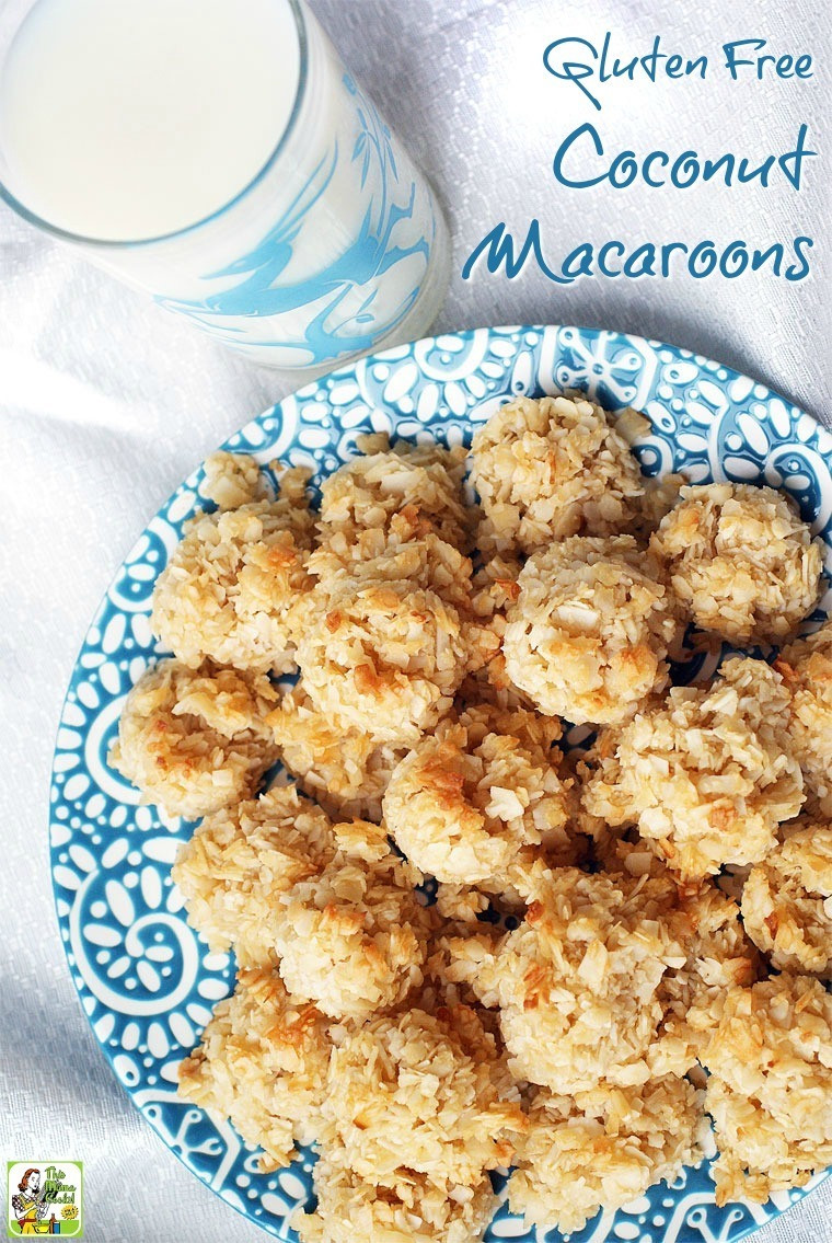 Gluten Free Coconut Macaroons
 Gluten Free Coconut Macaroons