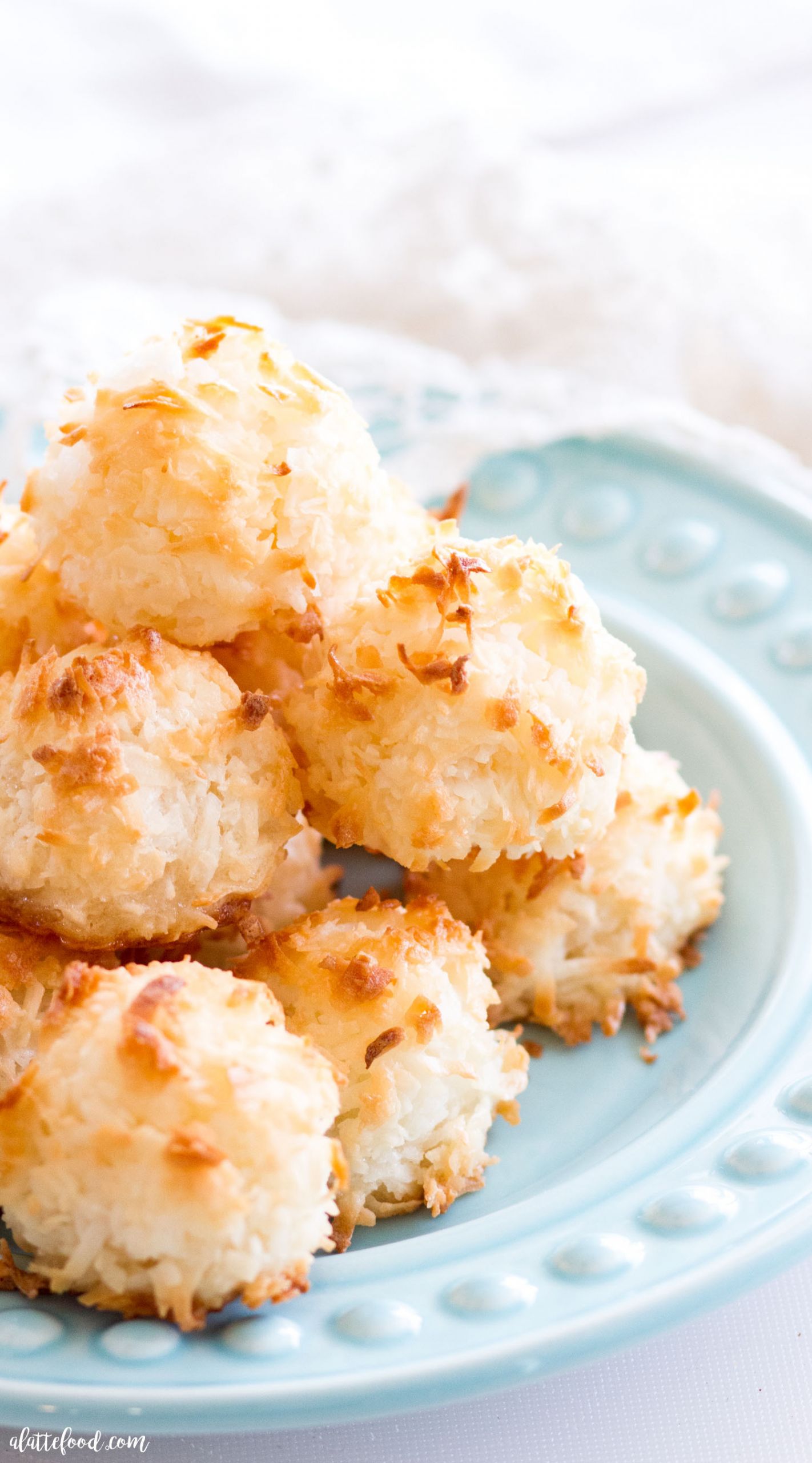 Gluten Free Coconut Macaroons
 Easy Coconut Macaroons A Latte Food