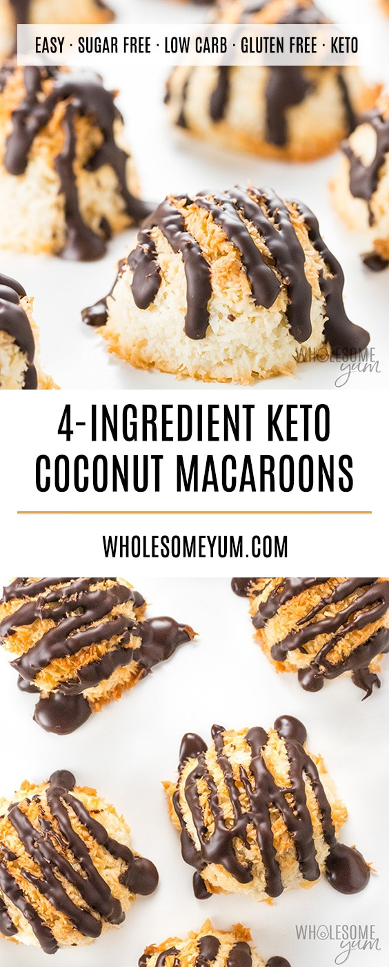 Gluten Free Coconut Macaroons
 Easy Gluten Free Keto Coconut Macaroons Recipe