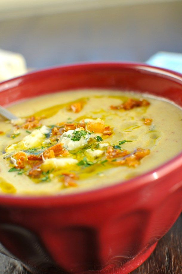 Gluten Free Cream Of Potato Soup
 Creamy Potato Leek & Gorgonzola Soup gluten free