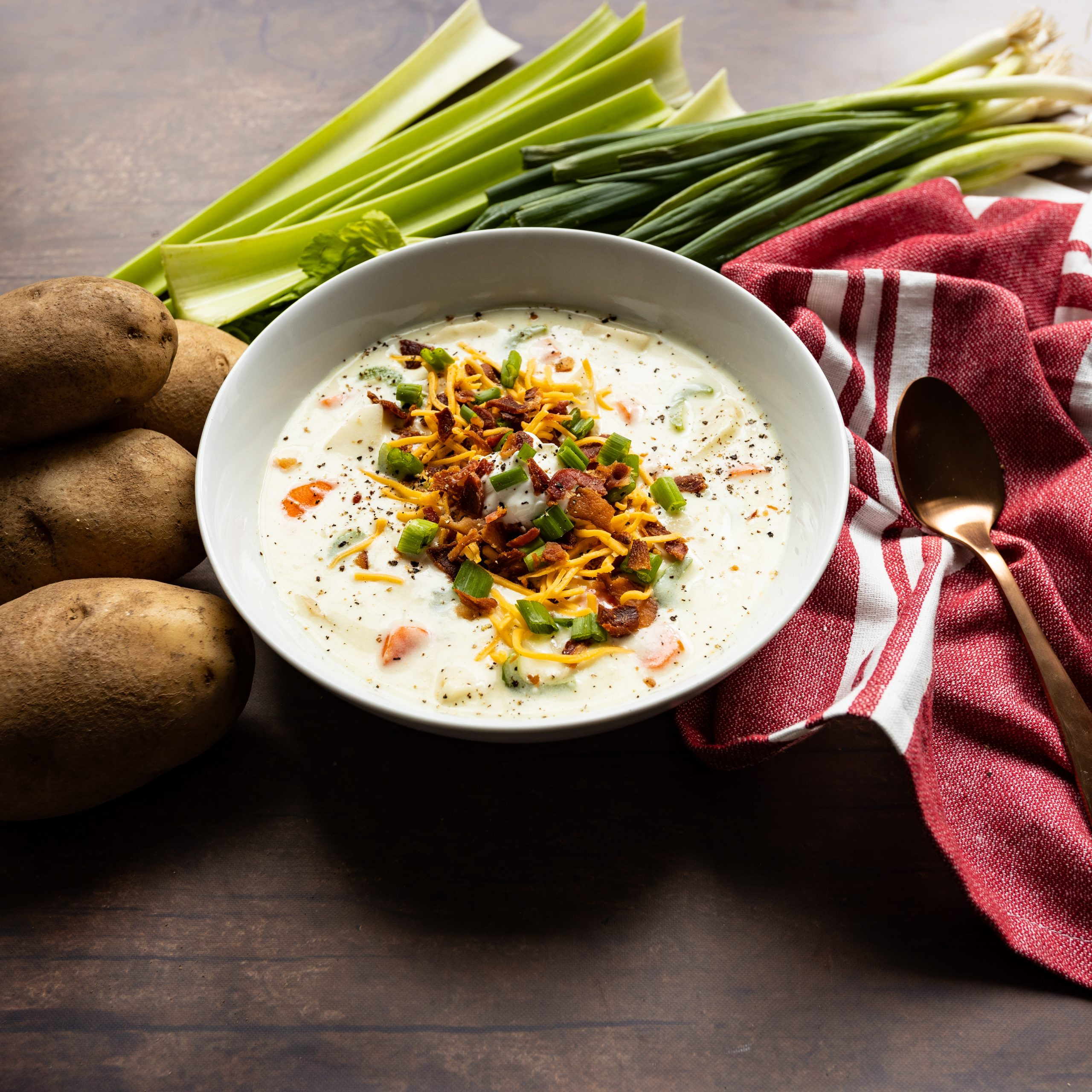 Gluten Free Cream Of Potato Soup
 Cream of Potato Soup Healthier Version Gluten Free