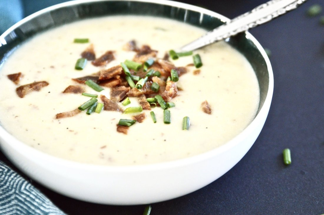 Gluten Free Cream Of Potato Soup
 Whole30 Cream of Potato Soup Dairy Free Pure and